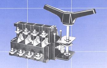 Manual changeover switch